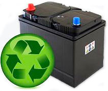   Akumulator - TYLKO do recyklingu 
