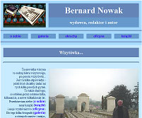  Strona główna witryny domowej Bernarda Nowaka 