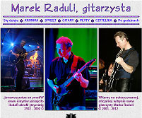  Strona główna witryny gitarzysty Marka Raduli 