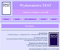  Strona główna witryny Wydawnictwa TEST 