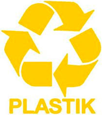  Recykling plastiku - znak 